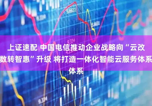 上证速配 中国电信推动企业战略向“云改数转智惠”升级 将打造一体化智能云服务体系
