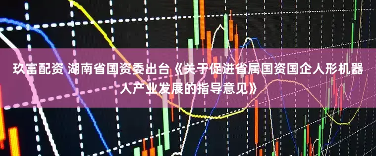 玖富配资 湖南省国资委出台《关于促进省属国资国企人形机器人产业发展的指导意见》